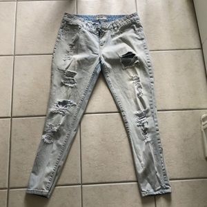 Garage Light Ripped Jeans